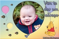 Balões, moscas e ursinho pooh