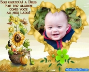 Agradeço a Deus por você