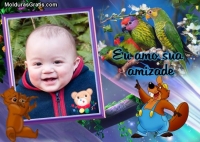 Eu amo sua amizade