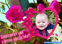 Amo a pessoa da foto