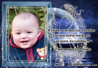 A noite acendeu as estrelas