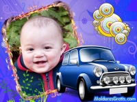 Automóvel azul