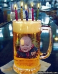 Chopp de aniversário