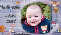 Você está muito lindo