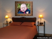 Quadro sobre a cama