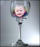 Dentro da taça