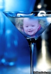 Taça azul