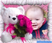 Ursinho com flores